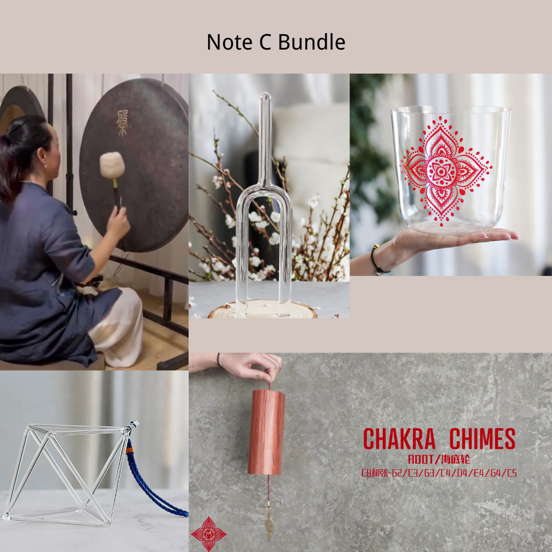 C Note Bundle – Root Chakra Grounding System