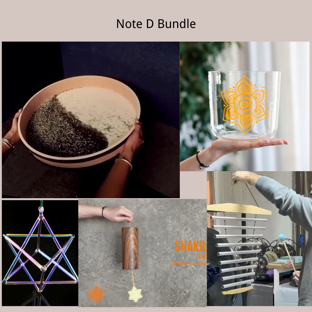 D Note Bundle – Sacral Chakra Creativity System