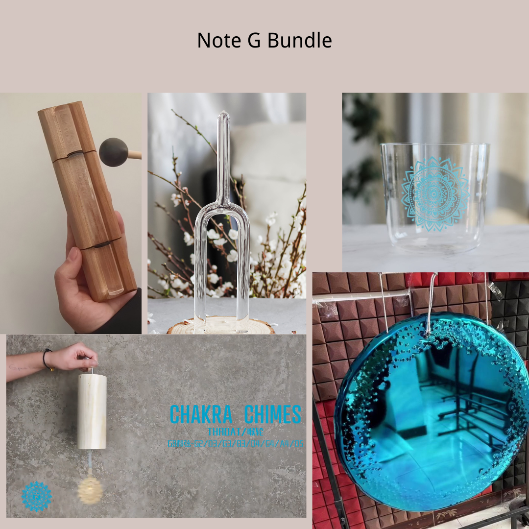 G Note Bundle – Throat Chakra Expression System